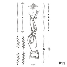 Load image into Gallery viewer, Small Fresh Tattoo Stickers Waterproof Long Lasting Tattoo Stickers Temporary Tattoo Stickers Body Art Tattoo