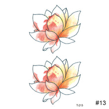 Load image into Gallery viewer, Small Fresh Tattoo Stickers Waterproof Long Lasting Tattoo Stickers Temporary Tattoo Stickers Body Art Tattoo