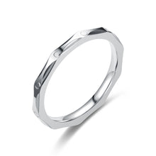 Load image into Gallery viewer, 3mm Titanium Steel Thin Ring Couple Stainless Steel Ring Hand Jewelry Simple Design Wedding Rings for Women Men