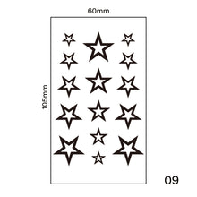 Load image into Gallery viewer, Small Fresh Tattoo Stickers Body Art Tattoo Waterproof Temporary Tattoo Stickers Long Lasting Tattoo Stickers for Women Men