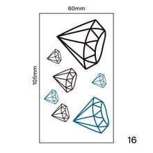 Load image into Gallery viewer, Small Fresh Tattoo Stickers Body Art Tattoo Waterproof Temporary Tattoo Stickers Long Lasting Tattoo Stickers for Women Men