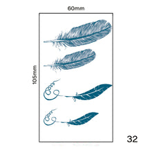 Load image into Gallery viewer, Small Fresh Tattoo Stickers Body Art Tattoo Waterproof Temporary Tattoo Stickers Long Lasting Tattoo Stickers for Women Men