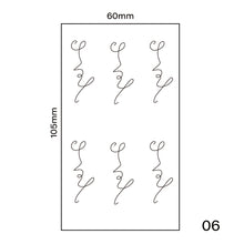 Load image into Gallery viewer, Small Fresh Tattoo Stickers Harajuku Style Tattoo Stickers Waterproof Long Lasting Tattoo Stickers Temporary Body Art Tattoo