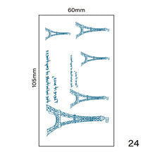 Load image into Gallery viewer, Small Fresh Tattoo Stickers Harajuku Style Tattoo Stickers Waterproof Long Lasting Tattoo Stickers Temporary Body Art Tattoo