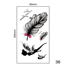Load image into Gallery viewer, Small Fresh Tattoo Stickers Harajuku Style Tattoo Stickers Waterproof Long Lasting Tattoo Stickers Temporary Body Art Tattoo