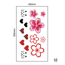 Load image into Gallery viewer, Small Fresh Tattoo Stickers Harajuku Style Tattoo Stickers Waterproof Long Lasting Body Art Tattoo Stickers