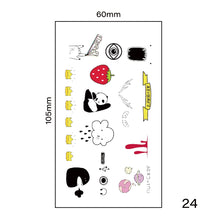 Load image into Gallery viewer, Small Fresh Tattoo Stickers Harajuku Style Tattoo Stickers Waterproof Long Lasting Body Art Tattoo Stickers