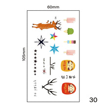 Load image into Gallery viewer, Small Fresh Tattoo Stickers Harajuku Style Tattoo Stickers Waterproof Long Lasting Body Art Tattoo Stickers