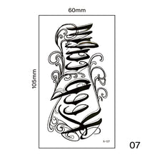 Load image into Gallery viewer, Small Fresh Tattoo Stickers Harajuku Style Tattoo Stickers Body Art Tattoo Waterproof Long Lasting Tattoo Stickers