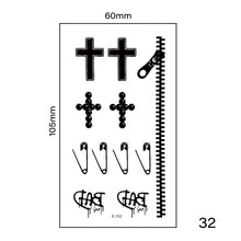 Load image into Gallery viewer, Small Fresh Tattoo Stickers Harajuku Style Tattoo Stickers Body Art Tattoo Waterproof Long Lasting Tattoo Stickers