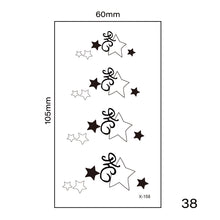 Load image into Gallery viewer, Small Fresh Tattoo Stickers Harajuku Style Tattoo Stickers Body Art Tattoo Waterproof Long Lasting Tattoo Stickers