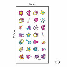 Load image into Gallery viewer, Small Fresh Tattoo Stickers Harajuku Style Tattoo Stickers Temporary Body Art Tattoo Waterproof Long Lasting Tattoo Stickers