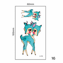 Load image into Gallery viewer, Small Fresh Tattoo Stickers Harajuku Style Tattoo Stickers Temporary Body Art Tattoo Waterproof Long Lasting Tattoo Stickers