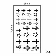 Load image into Gallery viewer, Small Fresh Tattoo Stickers Harajuku Style Tattoo Stickers Temporary Body Art Tattoo Waterproof Long Lasting Tattoo Stickers