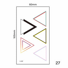 Load image into Gallery viewer, Small Fresh Tattoo Stickers Harajuku Style Tattoo Stickers Temporary Body Art Tattoo Waterproof Long Lasting Tattoo Stickers