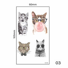 Load image into Gallery viewer, Multicolor Small Fresh Tattoo Stickers Harajuku Style Tattoo Stickers Waterproof Long Lasting Body Art Tattoo Stickers