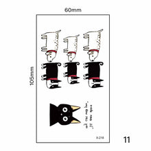 Load image into Gallery viewer, Multicolor Small Fresh Tattoo Stickers Harajuku Style Tattoo Stickers Waterproof Long Lasting Body Art Tattoo Stickers