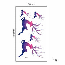 Load image into Gallery viewer, Multicolor Small Fresh Tattoo Stickers Harajuku Style Tattoo Stickers Waterproof Long Lasting Body Art Tattoo Stickers