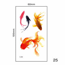 Load image into Gallery viewer, Multicolor Small Fresh Tattoo Stickers Harajuku Style Tattoo Stickers Waterproof Long Lasting Body Art Tattoo Stickers