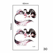Load image into Gallery viewer, Multicolor Small Fresh Tattoo Stickers Harajuku Style Tattoo Stickers Waterproof Long Lasting Body Art Tattoo Stickers