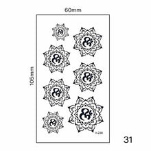 Load image into Gallery viewer, Multicolor Small Fresh Tattoo Stickers Harajuku Style Tattoo Stickers Waterproof Long Lasting Body Art Tattoo Stickers