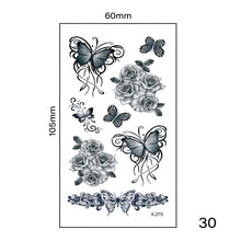 Load image into Gallery viewer, Multicolor Small Fresh Tattoo Stickers Harajuku Style Tattoo Stickers Waterproof Long Lasting Body Art Tattoo for Women Men