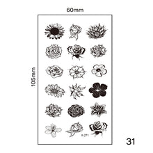 Load image into Gallery viewer, Multicolor Small Fresh Tattoo Stickers Harajuku Style Tattoo Stickers Waterproof Long Lasting Body Art Tattoo for Women Men