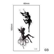 Load image into Gallery viewer, Multicolor Small Fresh Tattoo Stickers Harajuku Style Temporary Tattoo Stickers Waterproof Long Lasting Body Art Tattoo