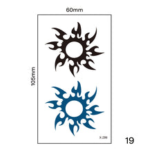 Load image into Gallery viewer, Multicolor Small Fresh Tattoo Stickers Harajuku Style Temporary Tattoo Stickers Waterproof Long Lasting Body Art Tattoo