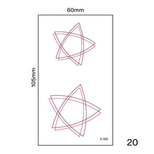 Load image into Gallery viewer, Multicolor Small Fresh Tattoo Stickers Harajuku Style Temporary Tattoo Stickers Waterproof Long Lasting Body Art Tattoo