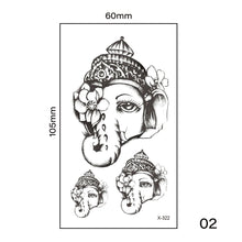 Load image into Gallery viewer, Multicolor Small Fresh Tattoo Stickers Harajuku Style Temporary Body Art Tattoo Waterproof Long Lasting Tattoo Stickers
