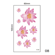 Load image into Gallery viewer, Multicolor Small Fresh Tattoo Stickers Harajuku Style Temporary Body Art Tattoo Waterproof Long Lasting Tattoo Stickers