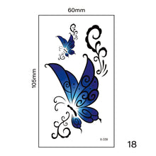 Load image into Gallery viewer, Multicolor Small Fresh Tattoo Stickers Harajuku Style Temporary Body Art Tattoo Waterproof Long Lasting Tattoo Stickers