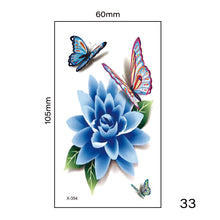 Load image into Gallery viewer, Multicolor Small Fresh Tattoo Stickers Harajuku Style Temporary Body Art Tattoo Waterproof Long Lasting Tattoo Stickers