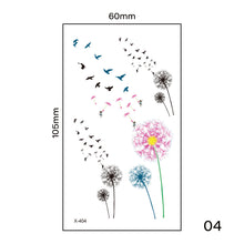 Load image into Gallery viewer, Small Fresh Tattoo Stickers Harajuku Style Multicolor Waterproof Long Lasting Body Art Tattoo Stickers for Women Men