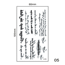Load image into Gallery viewer, Small Fresh Tattoo Stickers Harajuku Style Multicolor Waterproof Long Lasting Body Art Tattoo Stickers for Women Men