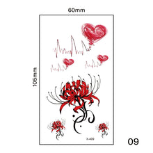 Load image into Gallery viewer, Small Fresh Tattoo Stickers Harajuku Style Multicolor Waterproof Long Lasting Body Art Tattoo Stickers for Women Men