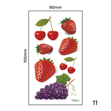 Load image into Gallery viewer, Small Fresh Tattoo Stickers Harajuku Style Multicolor Waterproof Long Lasting Body Art Tattoo Stickers for Women Men
