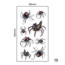 Load image into Gallery viewer, Small Fresh Tattoo Stickers Harajuku Style Multicolor Waterproof Long Lasting Body Art Tattoo Stickers for Women Men
