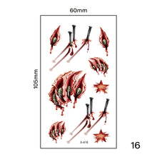 Load image into Gallery viewer, Small Fresh Tattoo Stickers Harajuku Style Multicolor Waterproof Long Lasting Body Art Tattoo Stickers for Women Men