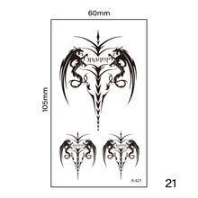 Load image into Gallery viewer, Small Fresh Tattoo Stickers Harajuku Style Multicolor Waterproof Long Lasting Body Art Tattoo Stickers for Women Men