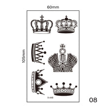 Load image into Gallery viewer, Multicolor Small Fresh Tattoo Stickers Harajuku Style Waterproof Temporary Body Art Tattoo Stickers for Women Men