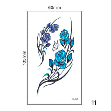 Load image into Gallery viewer, Multicolor Small Fresh Tattoo Stickers Harajuku Style Waterproof Temporary Body Art Tattoo Stickers for Women Men