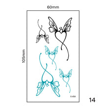 Load image into Gallery viewer, Multicolor Small Fresh Tattoo Stickers Harajuku Style Waterproof Temporary Body Art Tattoo Stickers for Women Men