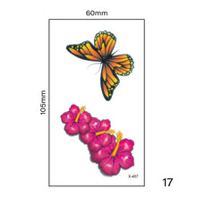 Load image into Gallery viewer, Multicolor Small Fresh Tattoo Stickers Harajuku Style Waterproof Temporary Body Art Tattoo Stickers for Women Men