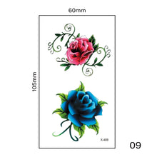 Load image into Gallery viewer, Small Fresh Tattoo Stickers Multicolor Harajuku Style Waterproof Temporary Body Art Tattoo Stickers for Women Men