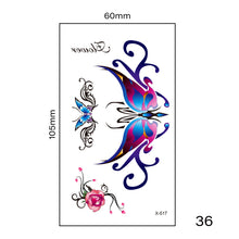 Load image into Gallery viewer, Small Fresh Tattoo Stickers Multicolor Harajuku Style Waterproof Temporary Body Art Tattoo Stickers for Women Men