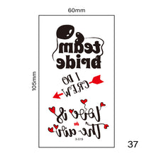 Load image into Gallery viewer, Small Fresh Tattoo Stickers Multicolor Harajuku Style Waterproof Temporary Body Art Tattoo Stickers for Women Men