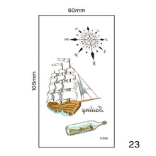 Load image into Gallery viewer, Small Fresh Tattoo Stickers Multicolor Harajuku Style Waterproof Long Lasting Tattoo Stickers for Women Men
