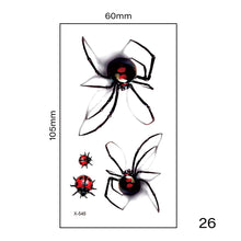 Load image into Gallery viewer, Small Fresh Tattoo Stickers Multicolor Harajuku Style Waterproof Long Lasting Tattoo Stickers for Women Men